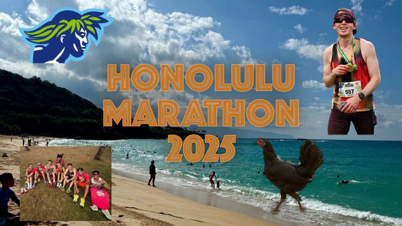 the MOST SPONTANEOUS adventure I've been on! | Honolulu Marathon 2025 Vlog