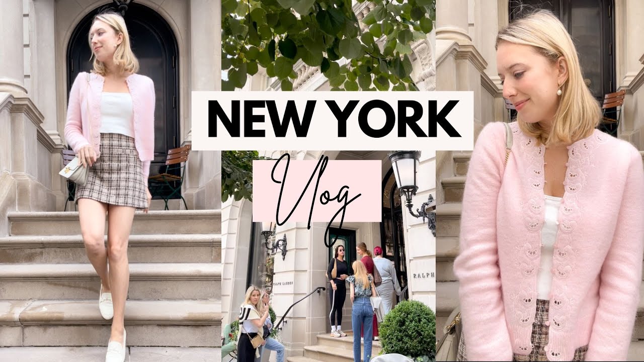 🎀✨VLOG NEW YORK Weekend in my Life! NEW FALL FASHION HAUL, Meeting LoveShackFancy Founder ✨🎀