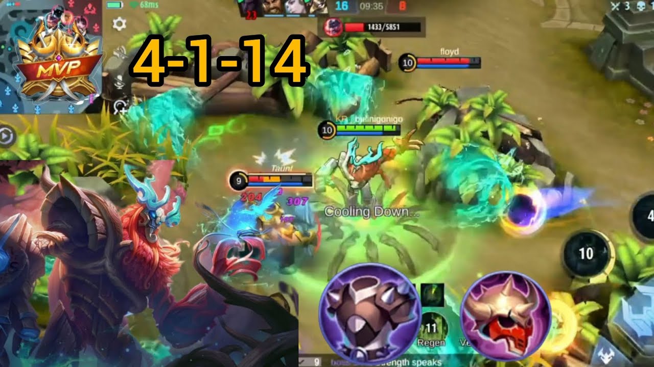 MLbb-Belereck blade armor and curse helmet early items