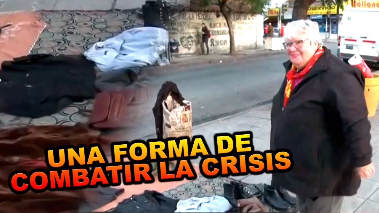 CRISIS EN ARGENTINA: &iexcl;Volvi&oacute; el trueque! Recorrimos la feria de Mor&oacute;n