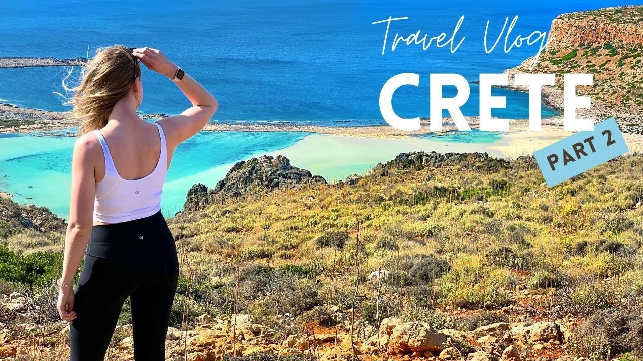 Crete Travel Vlog Part 2: BEST place to eat in Chania & Balos beach