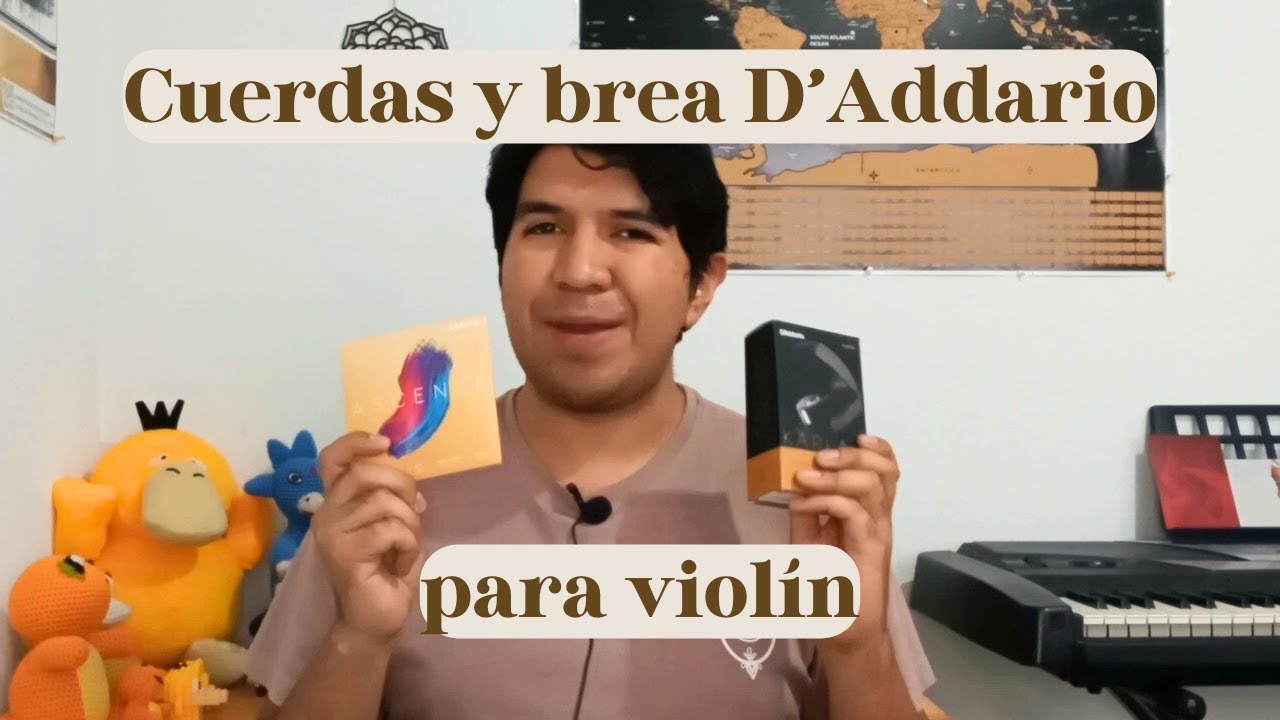 Unboxing y review - cuerdas y brea D'Addario | Kaplan y Ascenté
