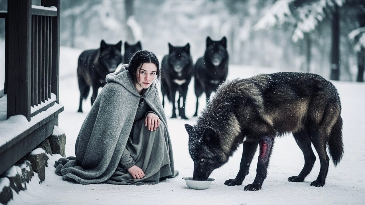 No One Wanted This Omega — Until Four Black Wolves Surrounded Her Cabin at Midnight