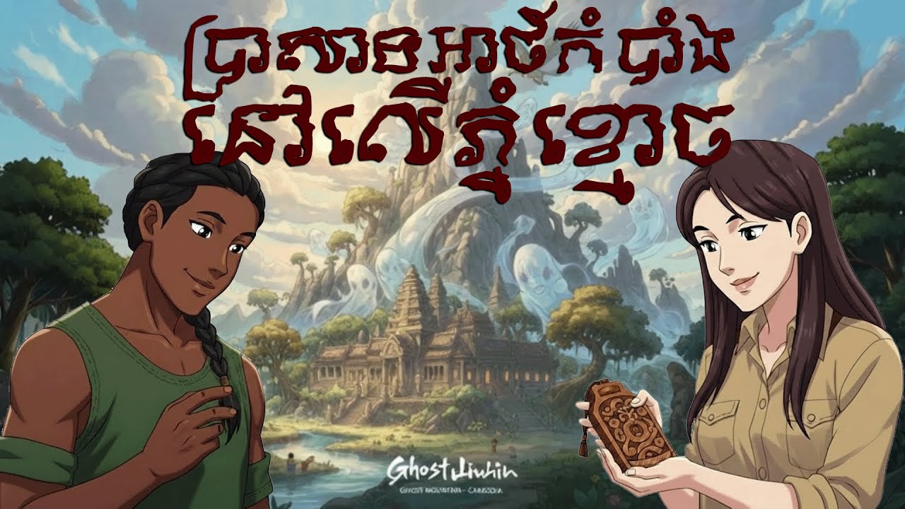 ប្រាសាទអាថ៍កំបាំងនៅលើភ្នំខ្មោច!😬 Mysterious temple in the ghost mountain! #Kherstories