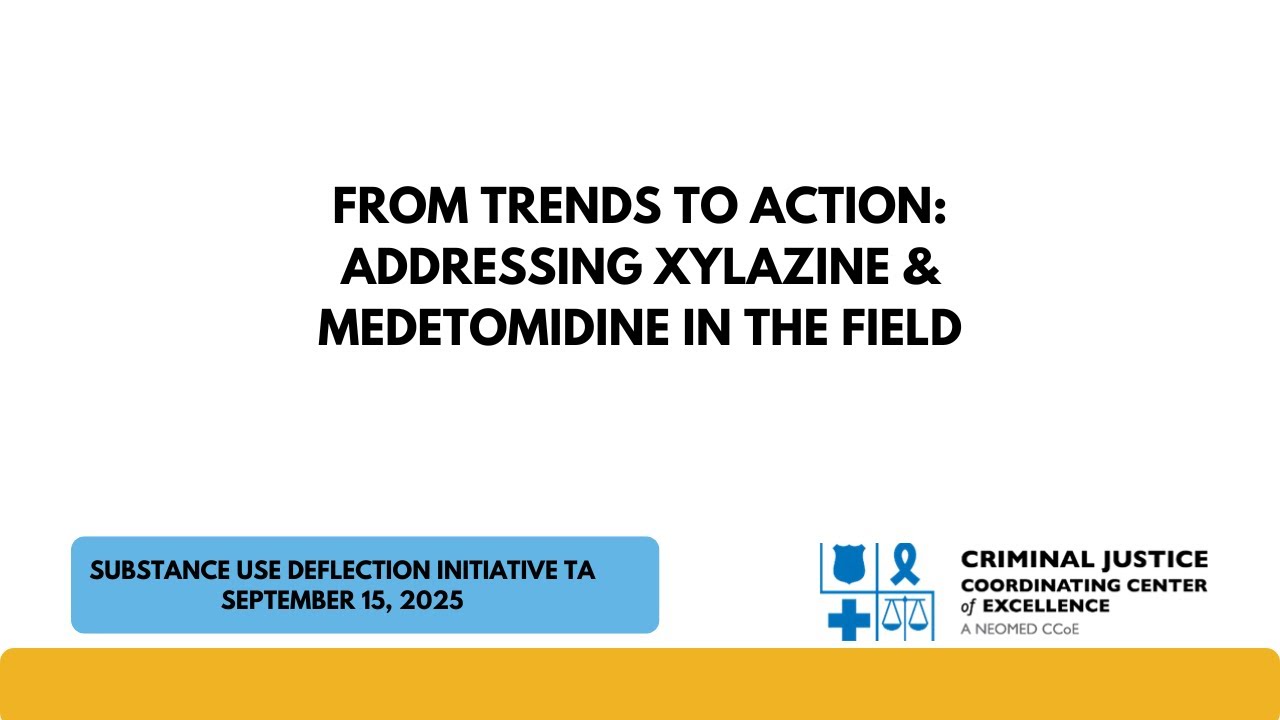 From Trends to Action: Addressing Xylazine & Medetomidine in the Field