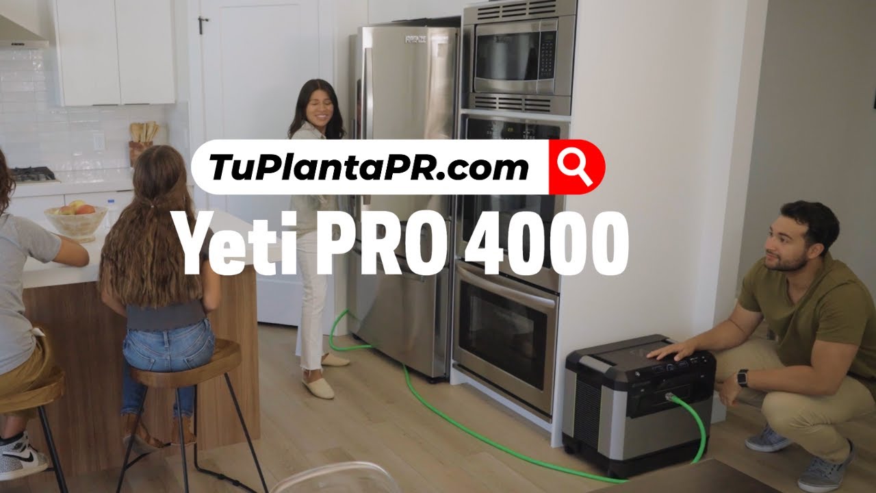 Ya en Puerto Rico! Batería Yeti PRO 4000 de Goal Zero | TuPlantaPR.com TuPlantaPRSolar.com