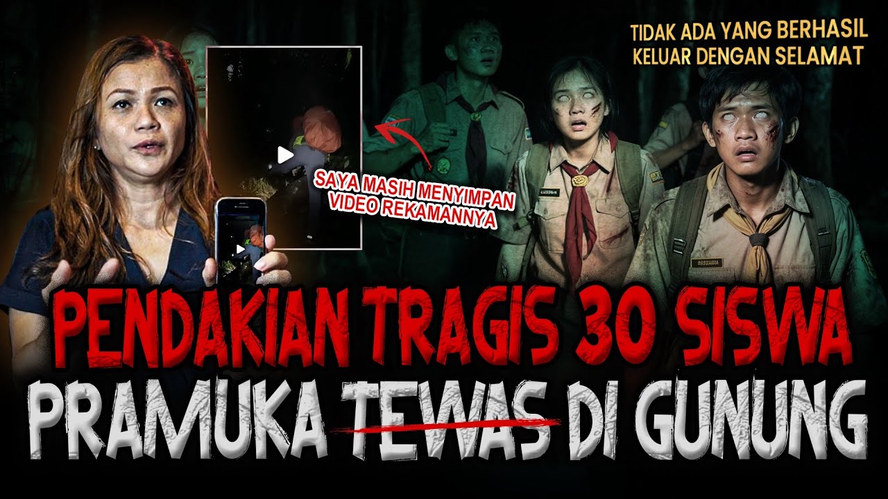 30 NYAWA HILANG DALAM SATU MALAM? SEREM BANGET!! PENDAKIAN MAUT 30 SISWA PRAMUKA DI GN. GEDE