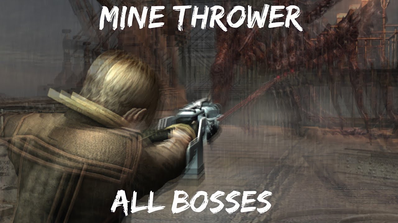 Melawan Semua Boss Menggunakan Senjata Mine Thrower - Resident Evil 4