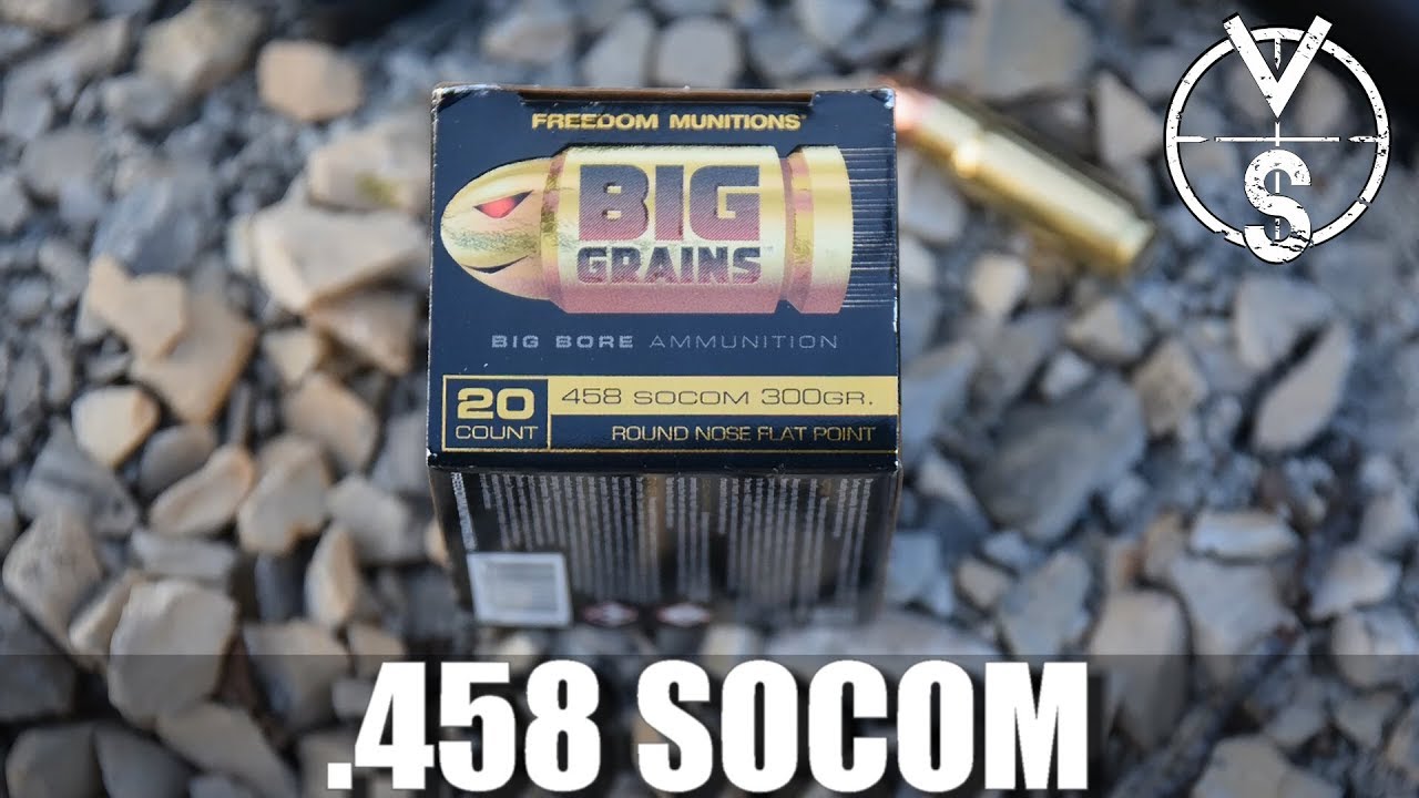 Suppressed .458 SOCOM Run & Gun after Dark