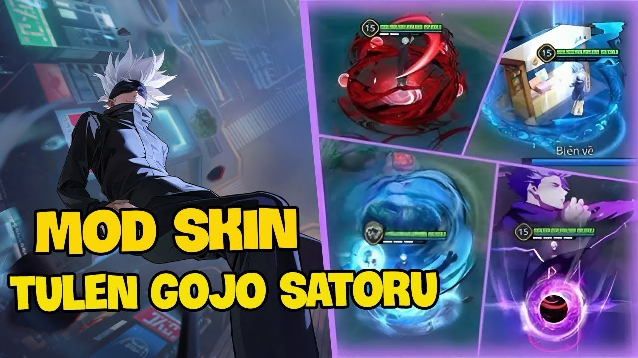 [S1-26]Mod Skin Tulen Saturo Gojo Mới Nhất 13/2