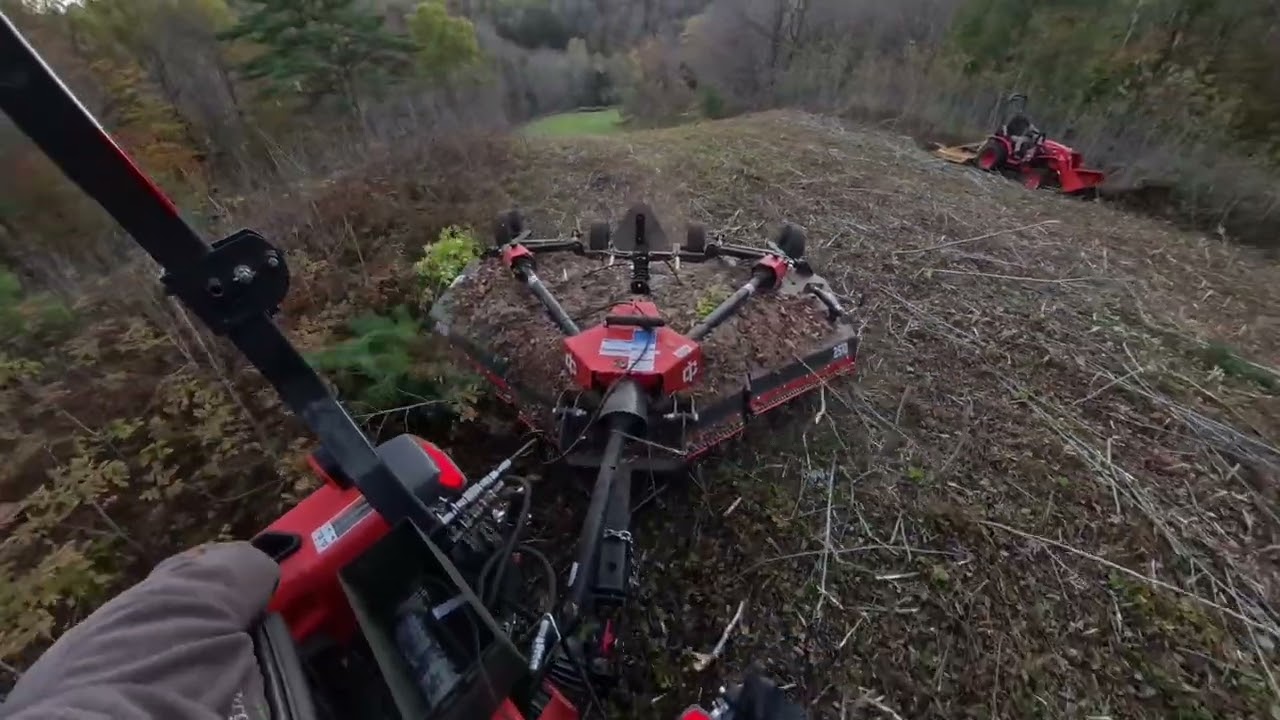 Part 2 Brush Hog vs. Hillside Saplings