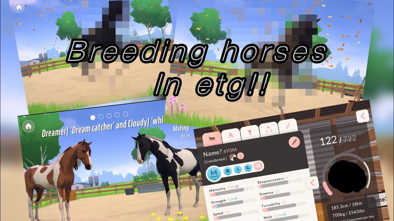 Breeding horses in ETG part 2!