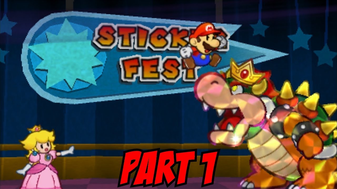 Paper Mario: Sticker Star - Part 1