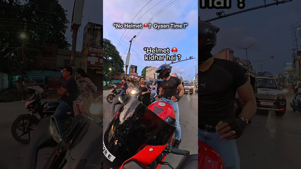 cute girl reaction super bike