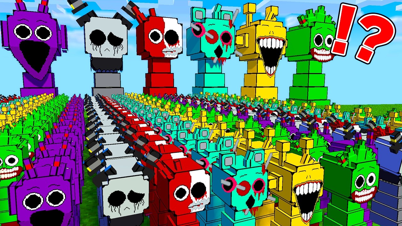 大量のスプランキーVSセキュリティハウス【 マイクラ / マインクラフト 】