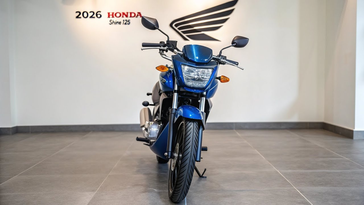 🔥 Honda Shine 125 2026 года &mdash; запуск новой модели | Пробег, характеристики, цена и полный обзор 🚀