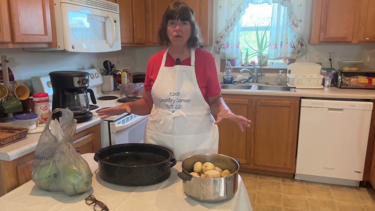 Cooking with Kim/ German Casserole/ Homemade Apple Pie/ Apples from Orchard/ Kim's Homesteading Life