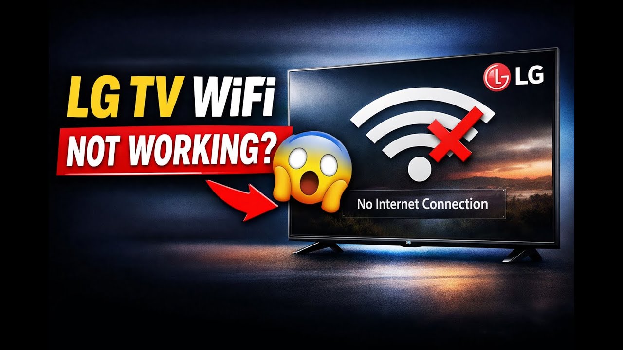 LG WebOS TV WiFi Not Working? Fix Network Issues (WebOS 23, 24, 25)