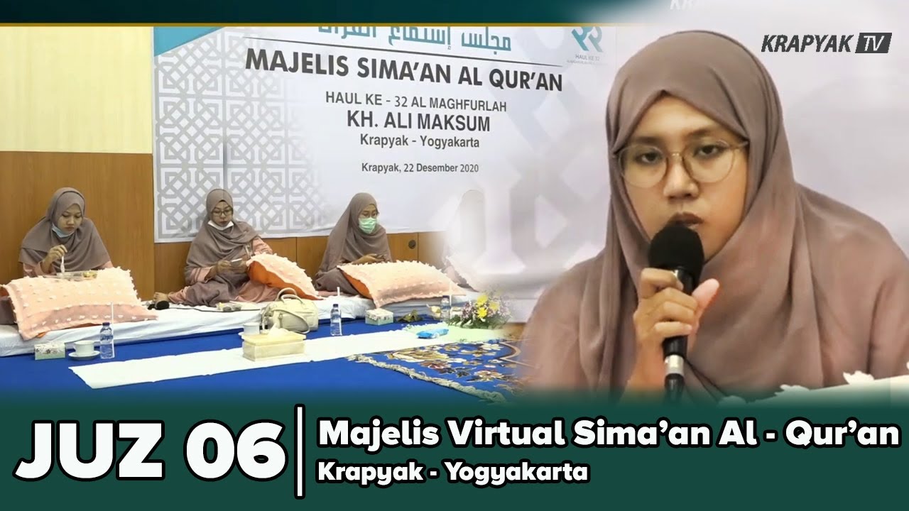 JUZ 06 | Majelis Virtual Sima'an Al - Qur'an Putri
