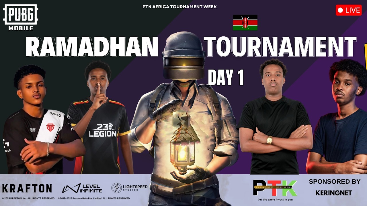 PTK RAMADHAN TOURNAMENT DAY 1 | PUBG Mobile Africa