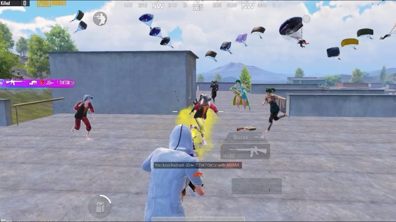 Omg!! I LANDED on ALL PRO ENEMIES😱Pubg Mobile