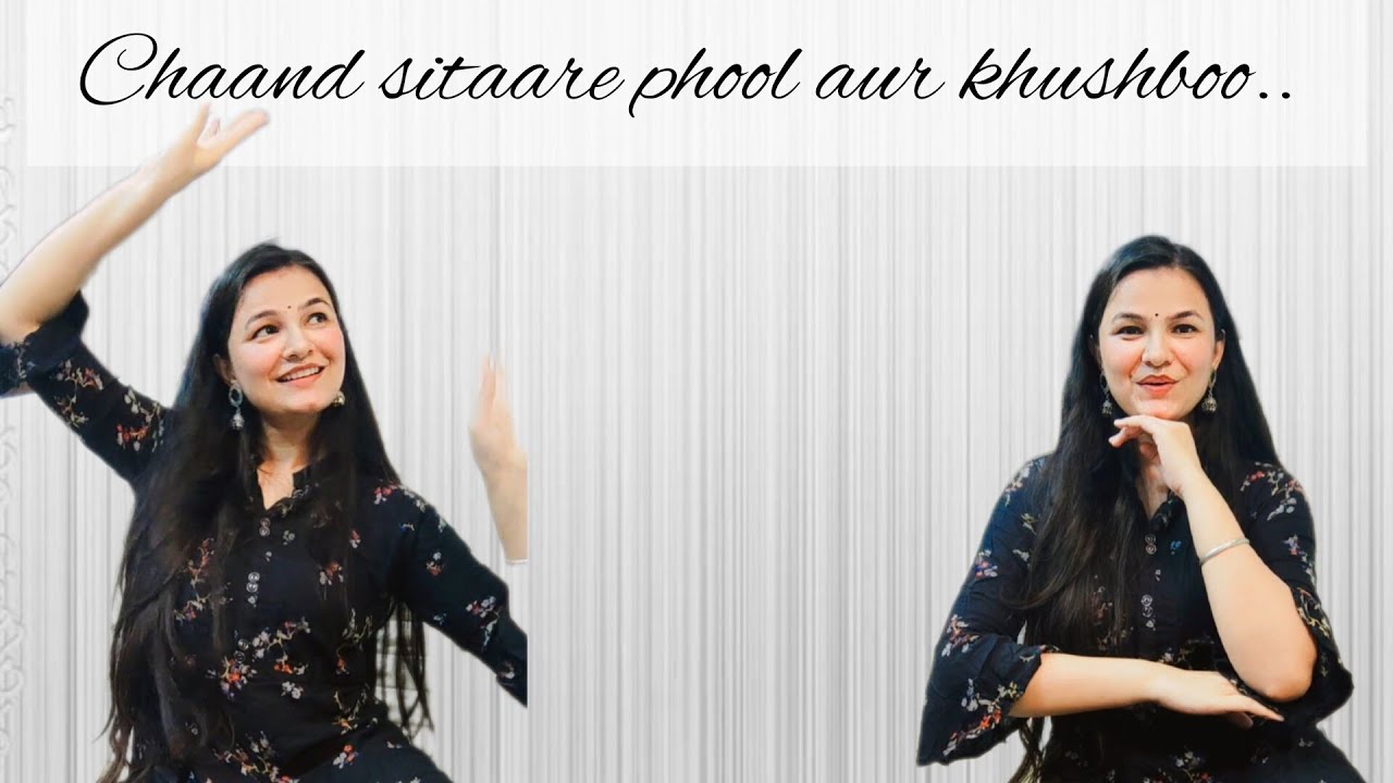 Chand Sitare Phool aur Khushboo 🖤 #viral #trending #chandsitare #youtube #share #dance #dancevideo