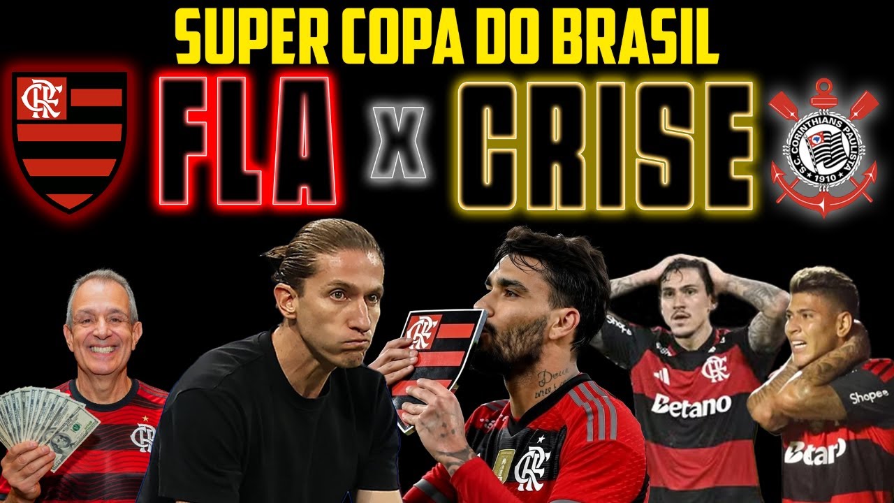 FLAMENGO NA SUPERCOPA JOGA PELA TAÇA E PARA EVITAR CRISE