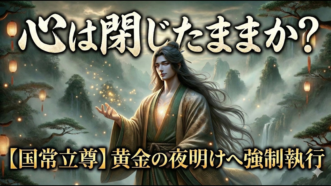 【国常立尊】※一生報われぬまま終わるのか？今日、そなたの地獄は「黄金の夜明け」へ強制執行される