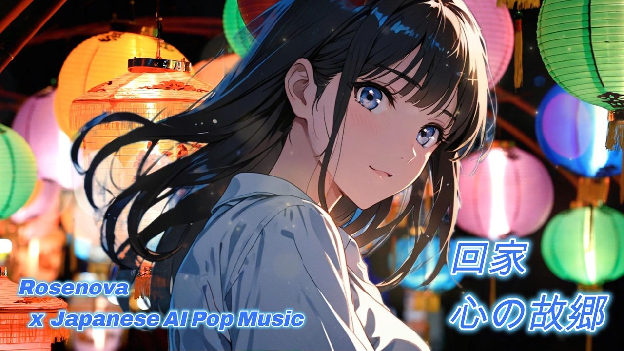 Rosenova × Japanese AI Pop Music – 回家 / 心の故郷 (Official Music Video)｜City Pop × R&B｜台湾×日本クリエイター共同制作MV