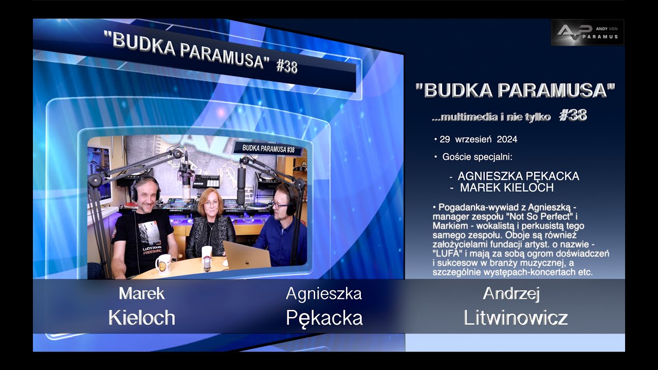 Budka Paramusa #38 - Agnieszka Pękacka, Marek Kieloch & Andy Von Paramus