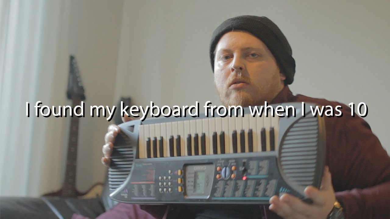 I found my keyboard from when I was 10