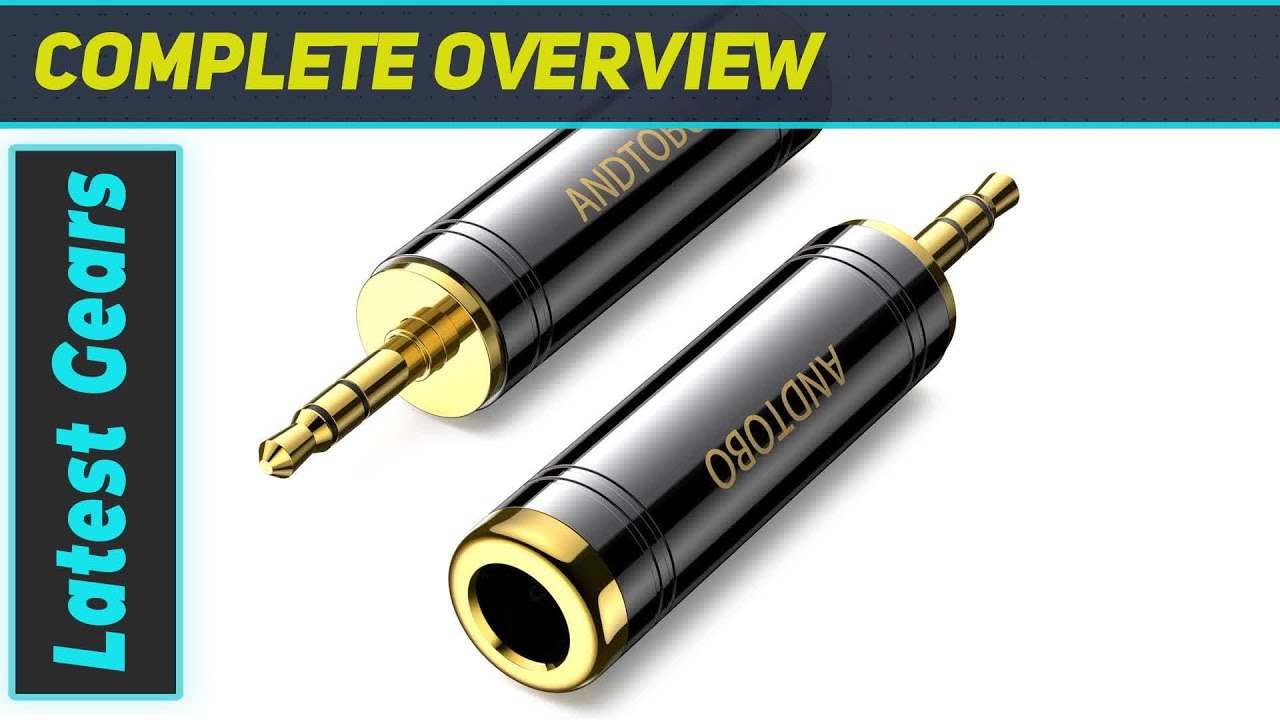 Unlock the Potential of Your Headphones with ANDTOBO 1/4'' to 3.5mm Stereo Adapter - A Comprehensive