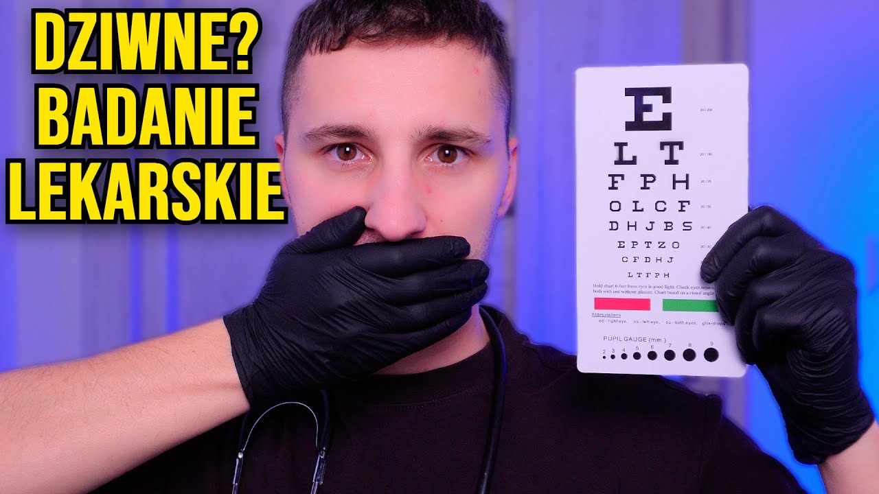 ASMR po polsku 🇵🇱- Badanie Lekarskie, ale BEZ MÓWIENIA (dotyk, wzrok, słuch, wykonuj moje polecenia)