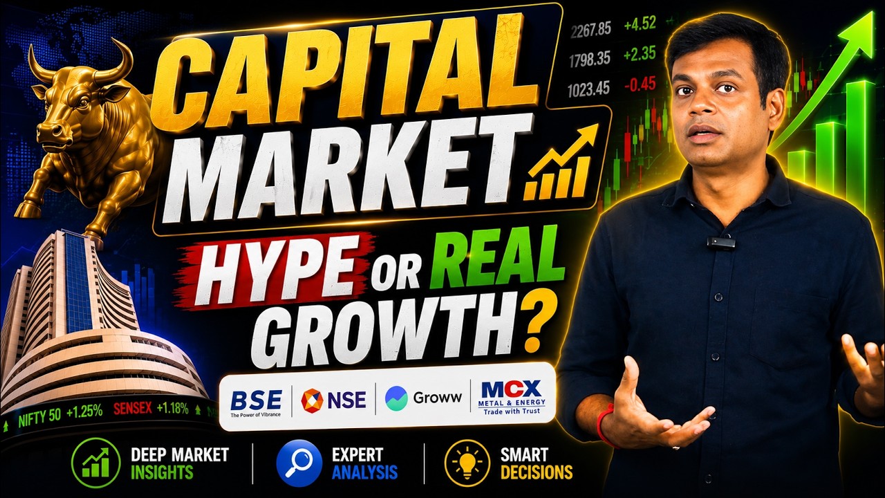 Capital Market (CAMS) Growth | NSE | BSE | MCX - Learning for Beginners | Tamil #capitalmarket #gold