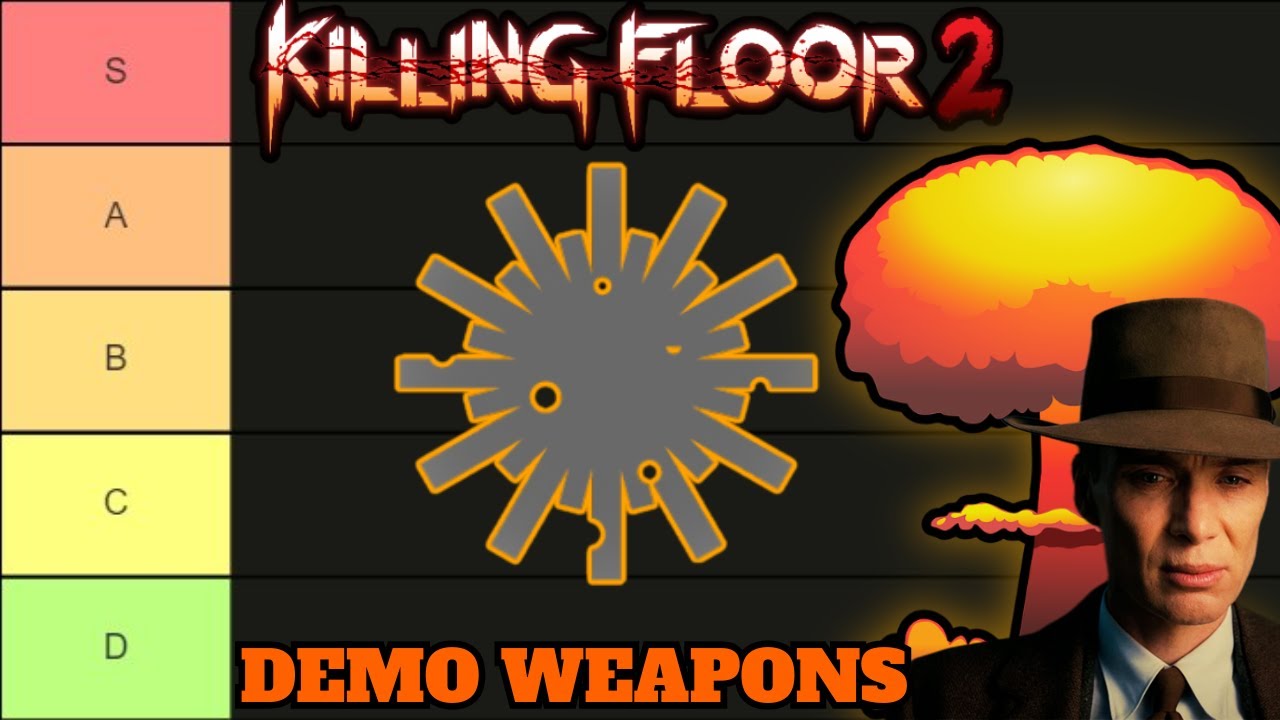 Killing Floor 2 Demolitionist Weapons Tier List!