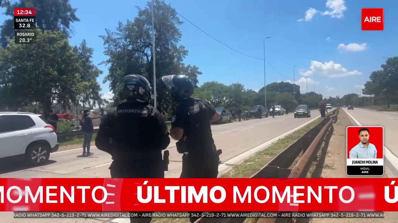Impactante PERSECUCIÓN POLICIAL en Santa Fe: detuvieron un auto tras arrojar un PAQUETE SOSPECHOSO