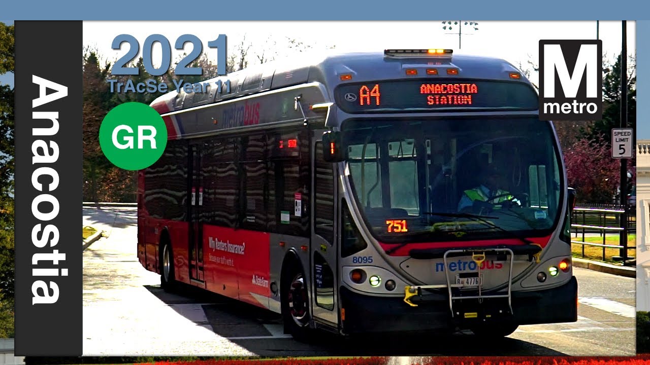 Washington, D.C.: Anacostia Metro - WMATA TrAcSe 2021