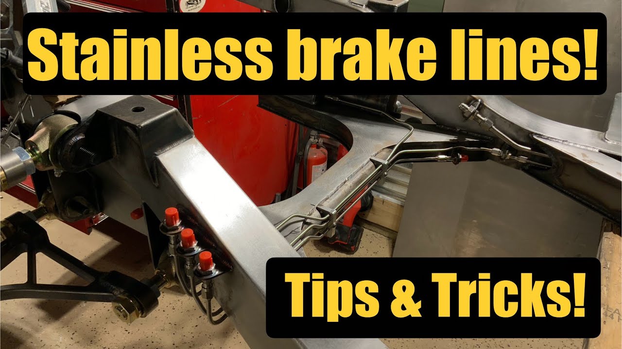 How to: Stainless Steel Lines Flare & Bend| CNC Machined Parts | SEMA Datsun Renderings