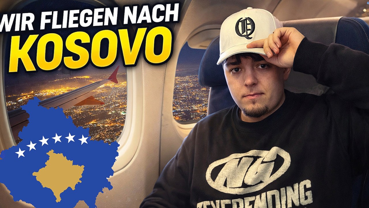 WIR FLIEGEN NACH KOSOVO!!! | HAJDE VLOG