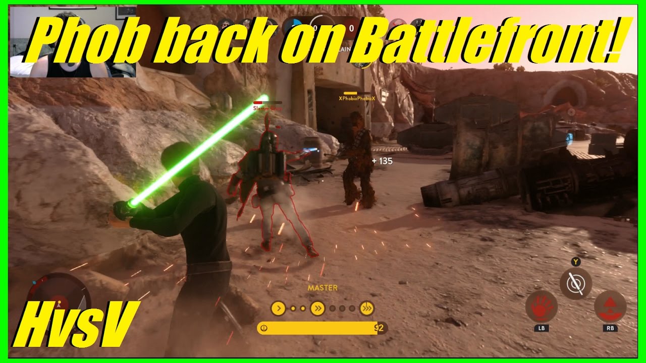 STAR WARS BATTLEFRONT - Phobia is back on Battlefront! | Heroes vs villains! (2 games)
