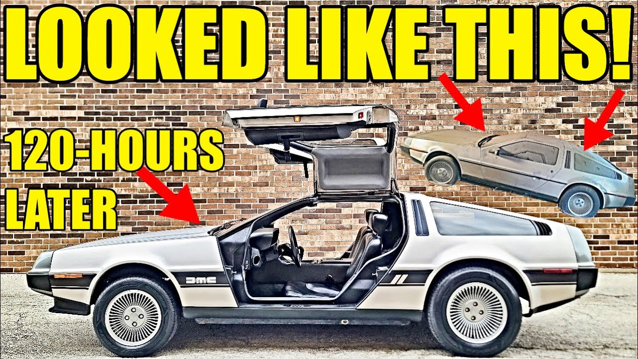 I Finished The 120-Hour Restoration Of My Rodent Infested DeLorean! Sat Abandoned For 32 Years!