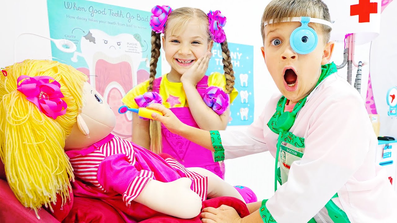Diana visita al dentista | Cepillarse los dientes y otros cuentos útiles para niños