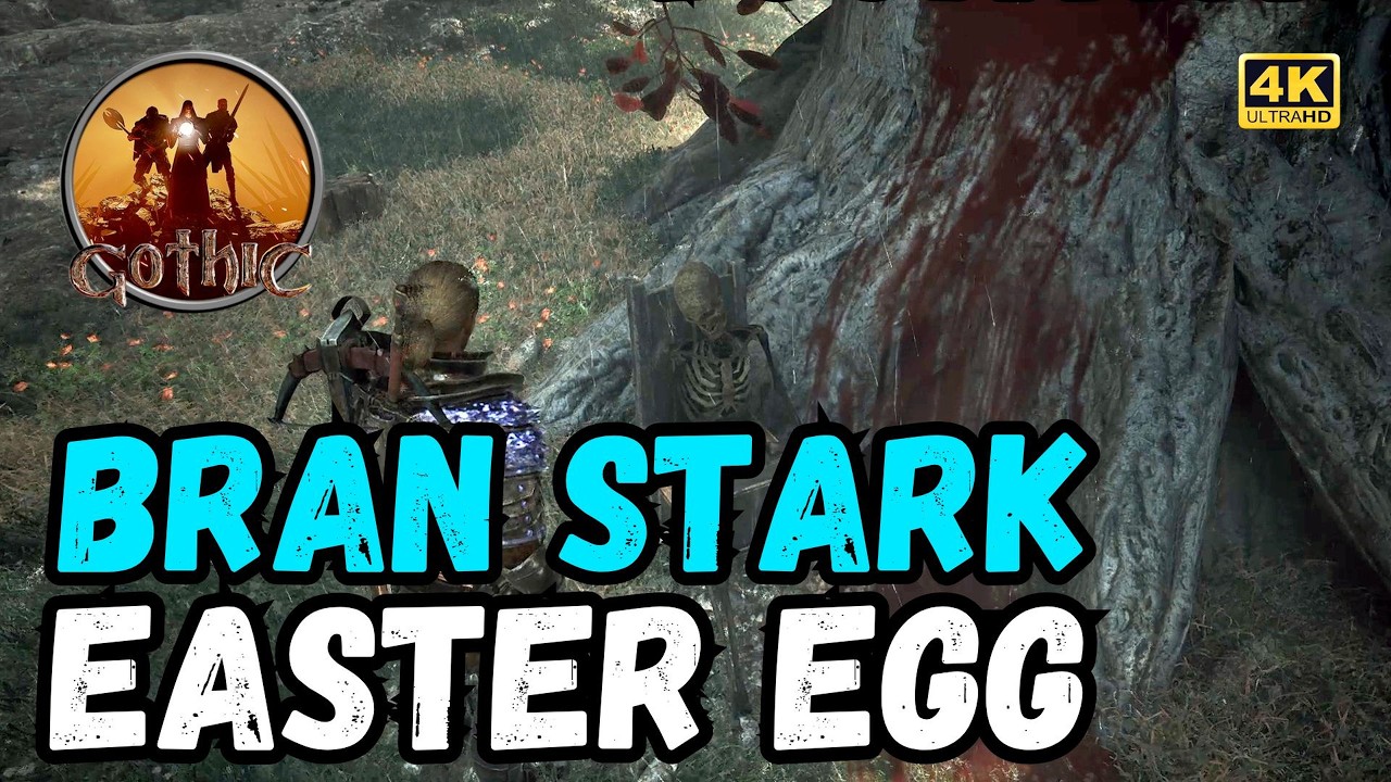 Gothic 1 Remake | Game of Thrones Bran Stark Easter Egg Location & Reference 👑🌳 4K #gothicremake