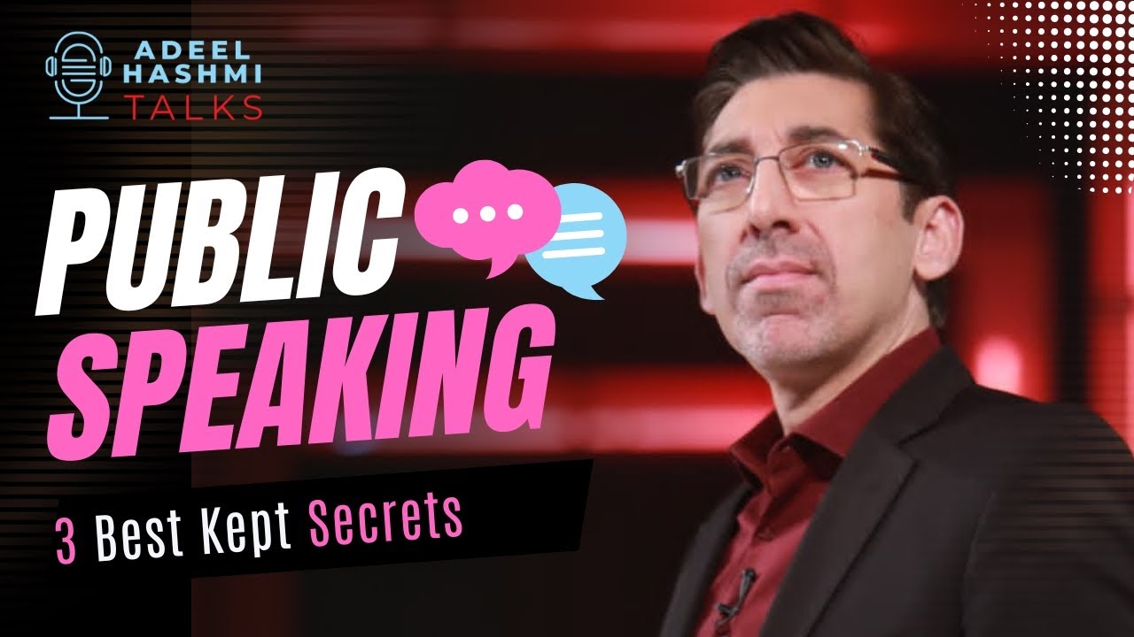 Secrets of Public Speaking that no one talks about || Adeel Hashmi