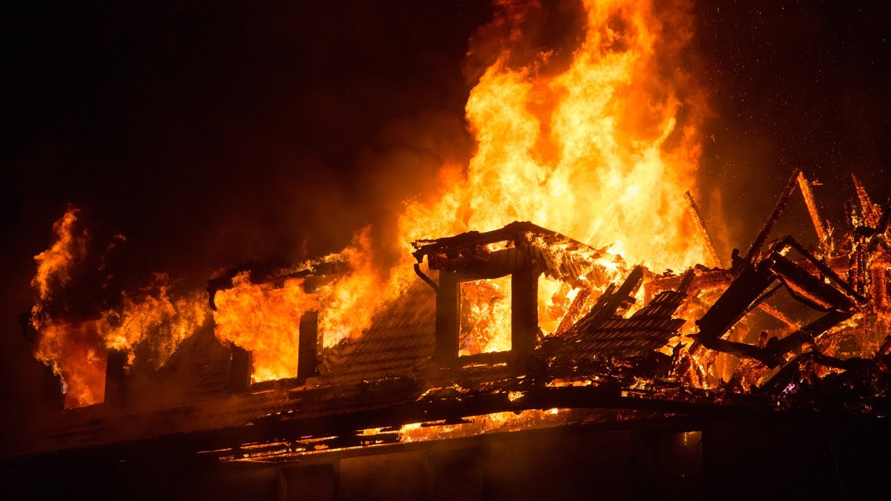 Großbrand in Hildburghausen - 13.12.16