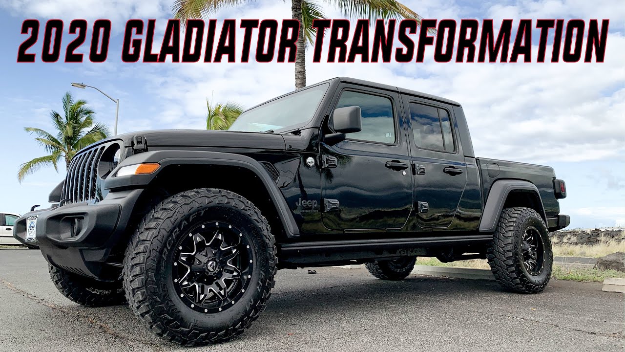Transforming My Brand New 2020 Jeep Gladiator