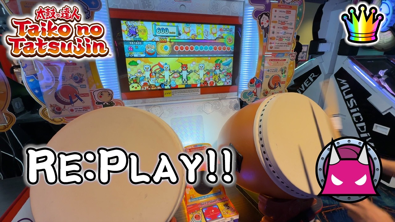 【ニジイロ USA】Re:Play!! (☆8) - 全良 / DONDERFUL COMBO #太鼓の達人