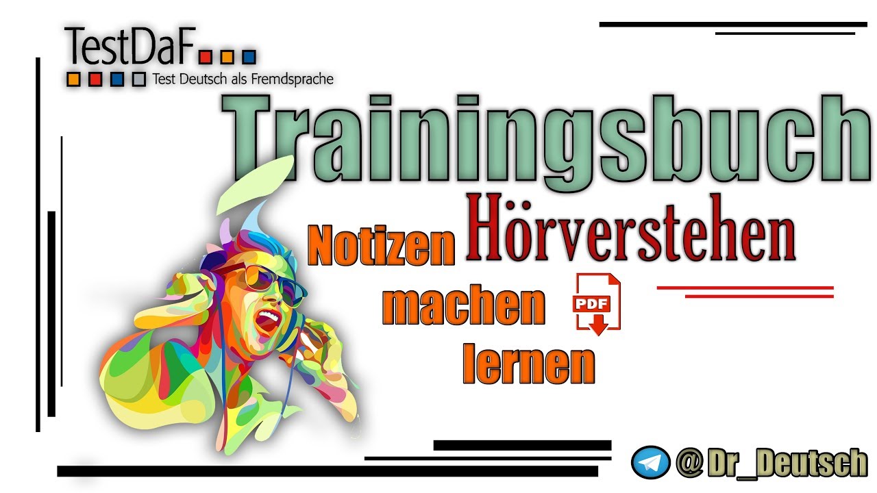 TestDaF. Trainingsbuch Hörverstehen. Notizen machen lernen