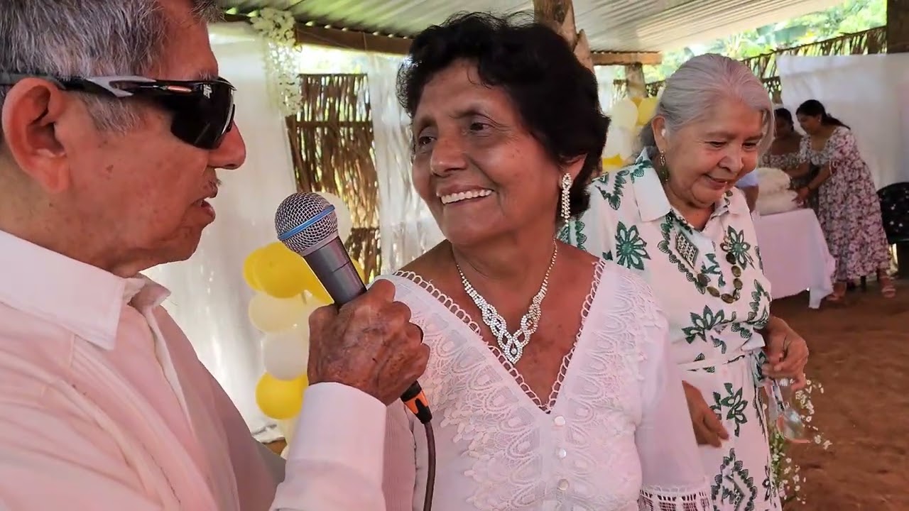 Boda Cristiana. Renovación de votos 55 años de casados. Bertoldo García Gijón & Onésima Jarquín Soto