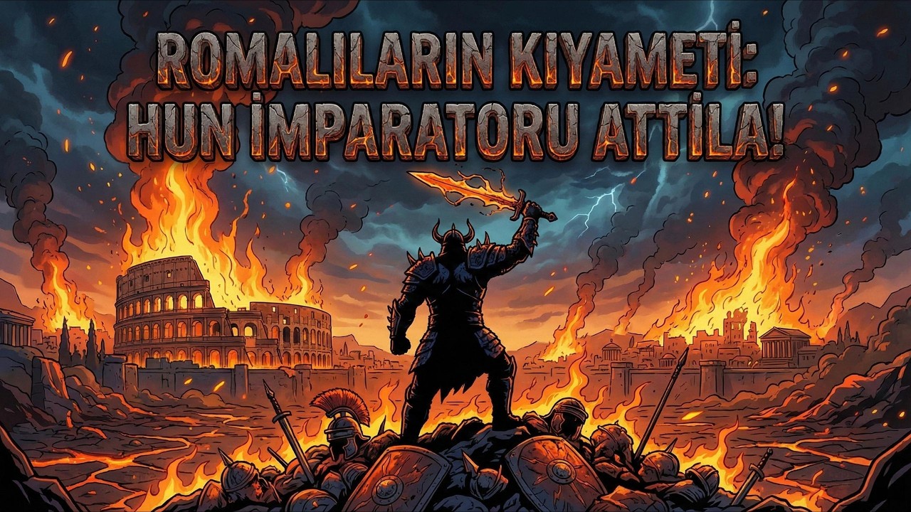 ROMALILARIN KIYAMETİ: HUN İMPARATORU ATTİLA!